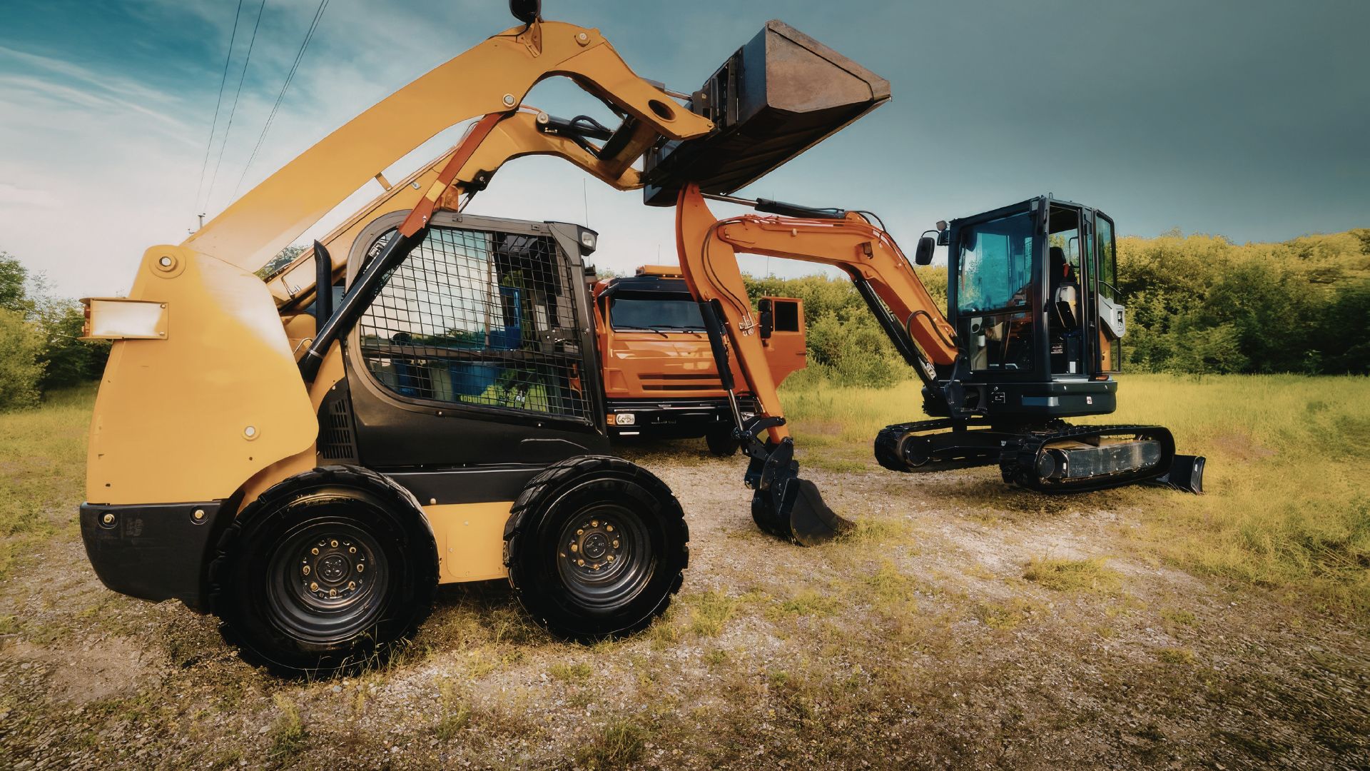 Maquinaria pesada con martillo hidráulico — repuestos fabricados en METALSUR Granada